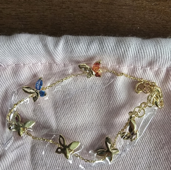 NWT KATE SPADE • Social Butterfly Colorful Bracelet - Picture 4 of 6